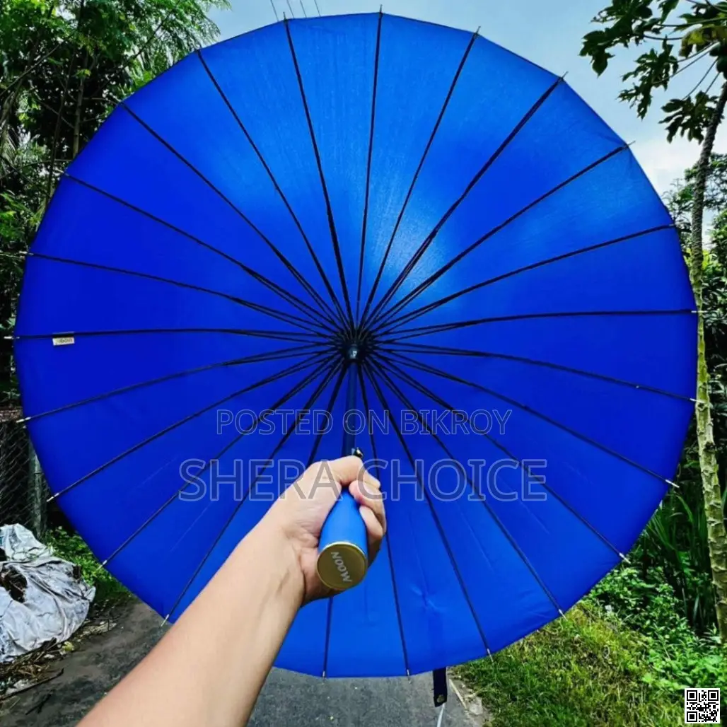 24 Ribs Premium Golf Umbrella – Oversized Long Handle Strong Umbrella