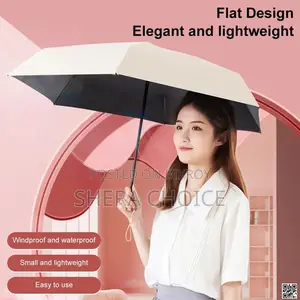 Moon Brand Folding Capsule Umbrella – Portable Pocket-size Protection