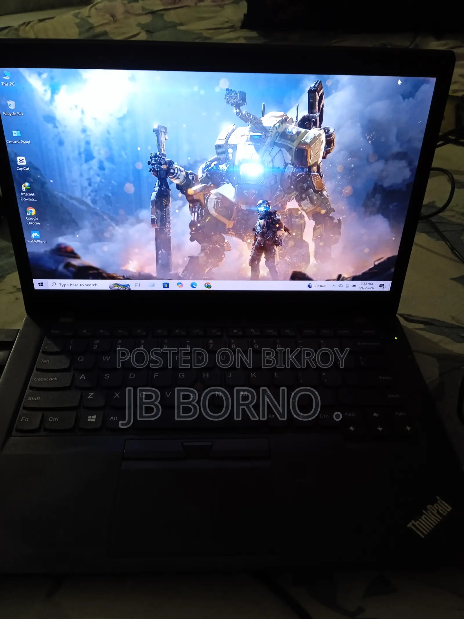 Laptop Lenovo ThinkPad T470 8GB Intel Core I5 SSD 256GB