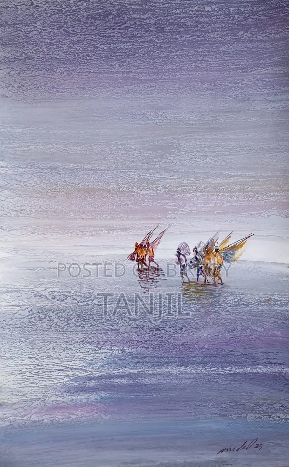Rare Exclusive Acrylic Painting Series