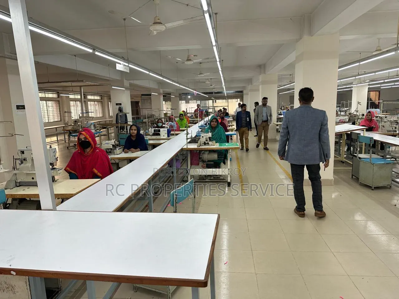 60,000 Sq. Ft. Ready Knit Factory for Rent