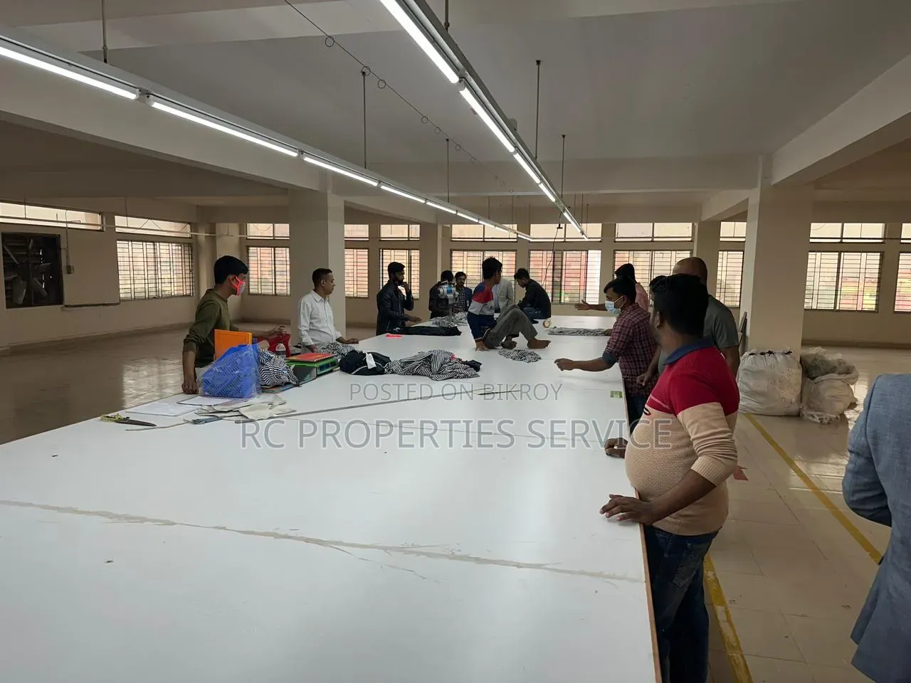 60,000 Sq. Ft. Ready Knit Factory for Rent
