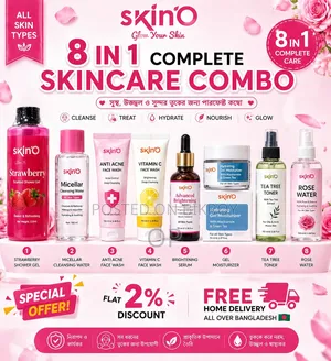 Glow Care 7 in 1 Skincare Combo - Inbox Now to Know the Price!