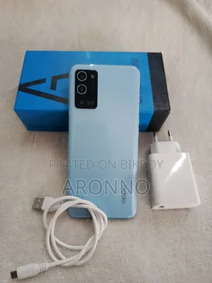 নতুন অপো এ৫৬ ৫জি ২৫৬ জিবি নীল