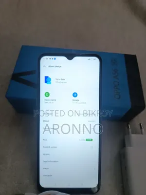 New Oppo A56 5G 256 GB Blue