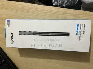 Boya BY-BM6060 সুপার-কার্ডিওড শটগান মাইক্রোফোন