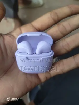 High Quality Wireless Airpods With Type-C Cable - Lavender Purple