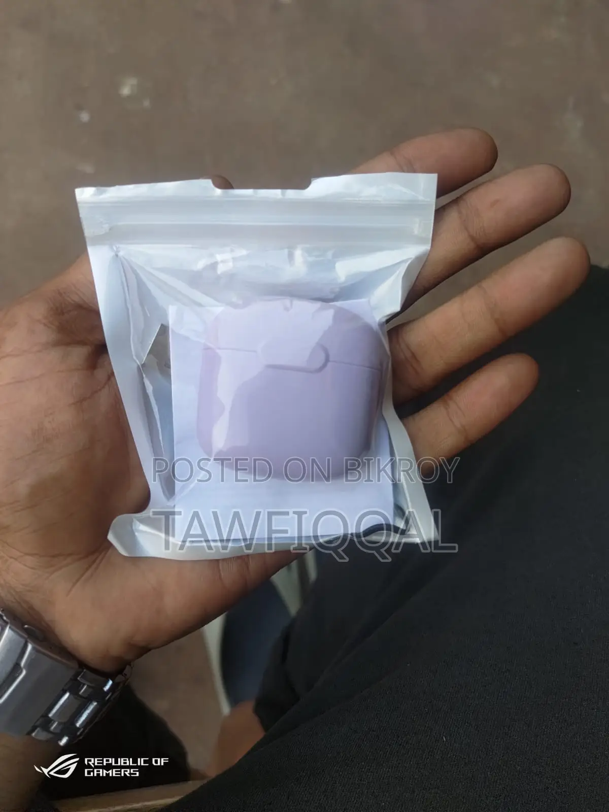 High Quality Wireless Airpods With Type-C Cable - Lavender Purple