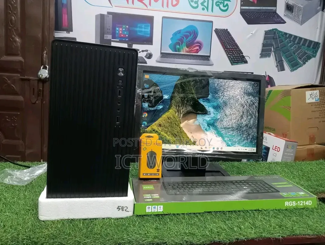 Desktop Computer Dell 4GB Intel Core I3 SSD 128GB