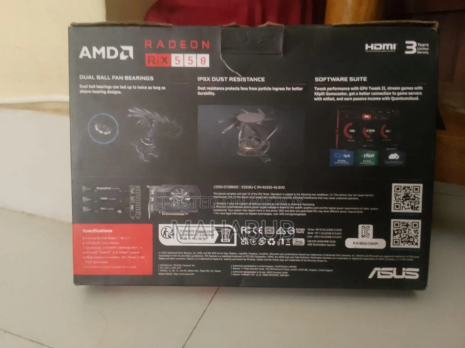 Rx 550 4gb Gddr5