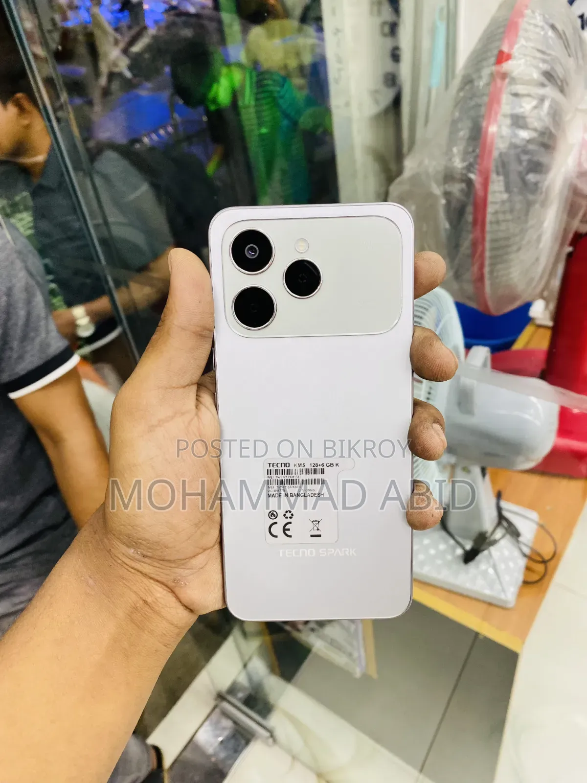 Tecno Spark 40 128 GB Silver