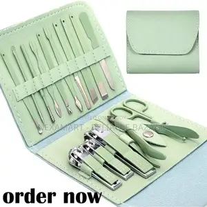 16 PCS Stainless Steel Nail Cutter Clipper Tool Box Set
