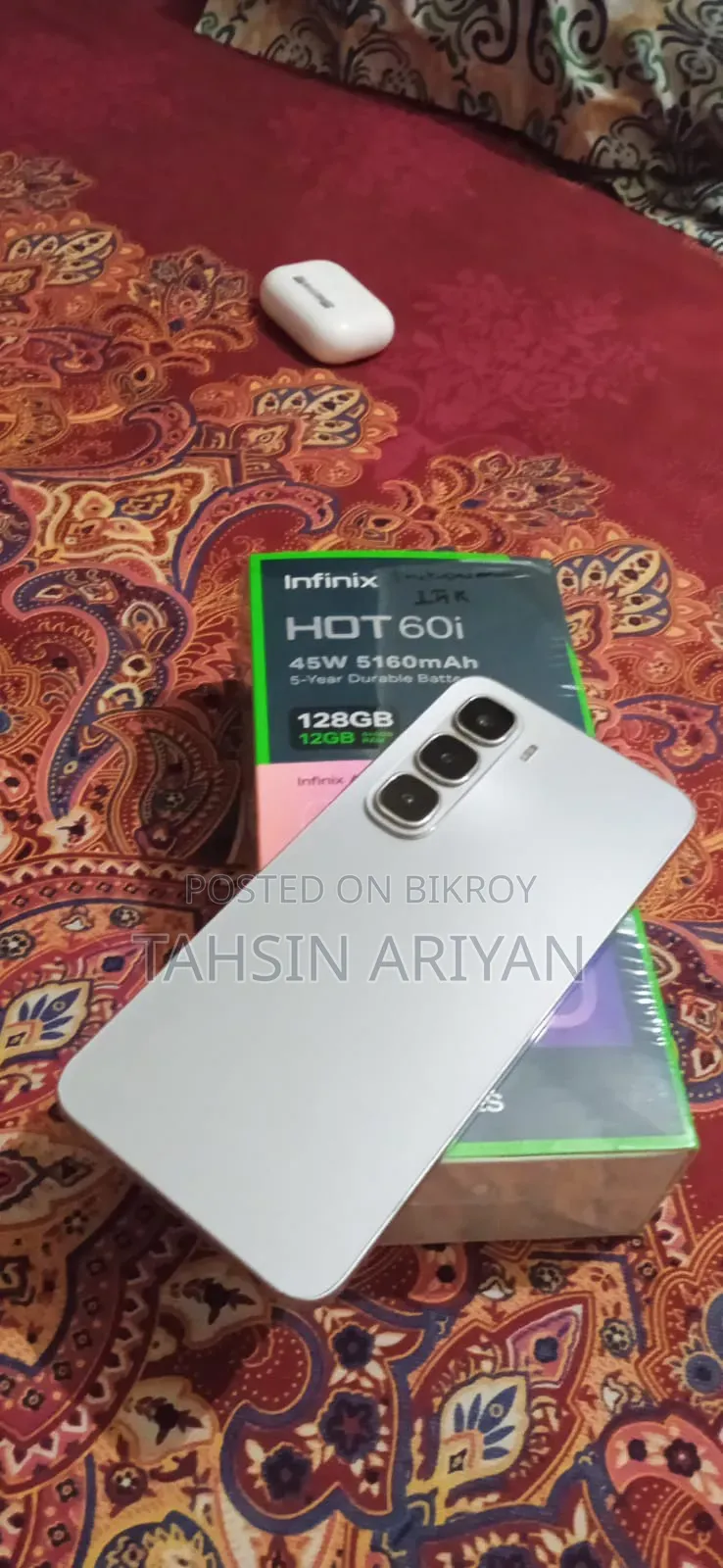 Infinix Hot 60i 128 GB Gray