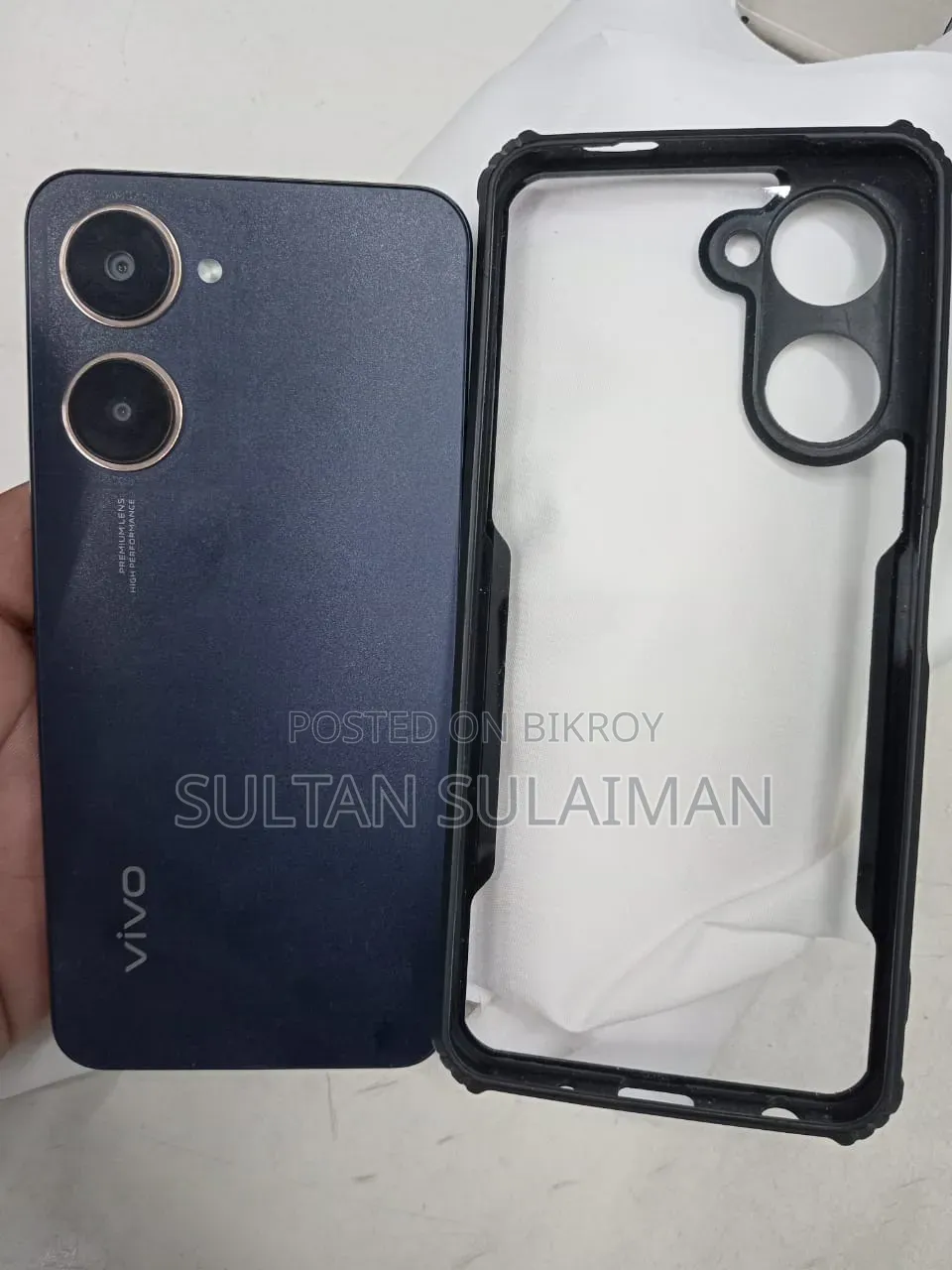 New Vivo Y03t 64 GB Black