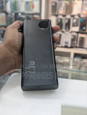 Baseus 20000mah Adaman Metal Fast Charging Power Bank Black (22.5w)