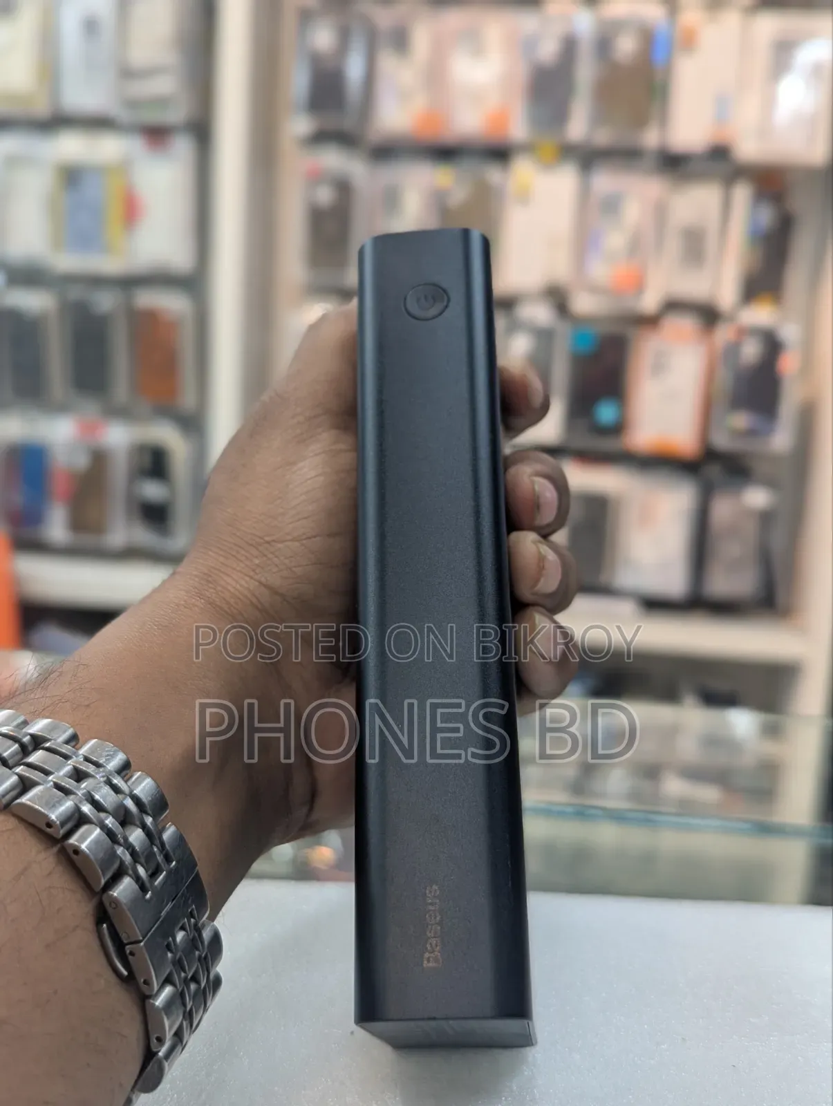 Baseus 20000mah Adaman Metal Fast Charging Power Bank Black (22.5w)