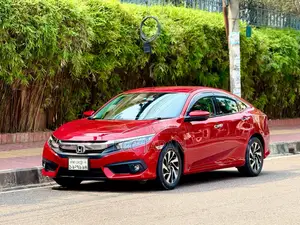 Honda Civic EX Sedan 2018 Red
