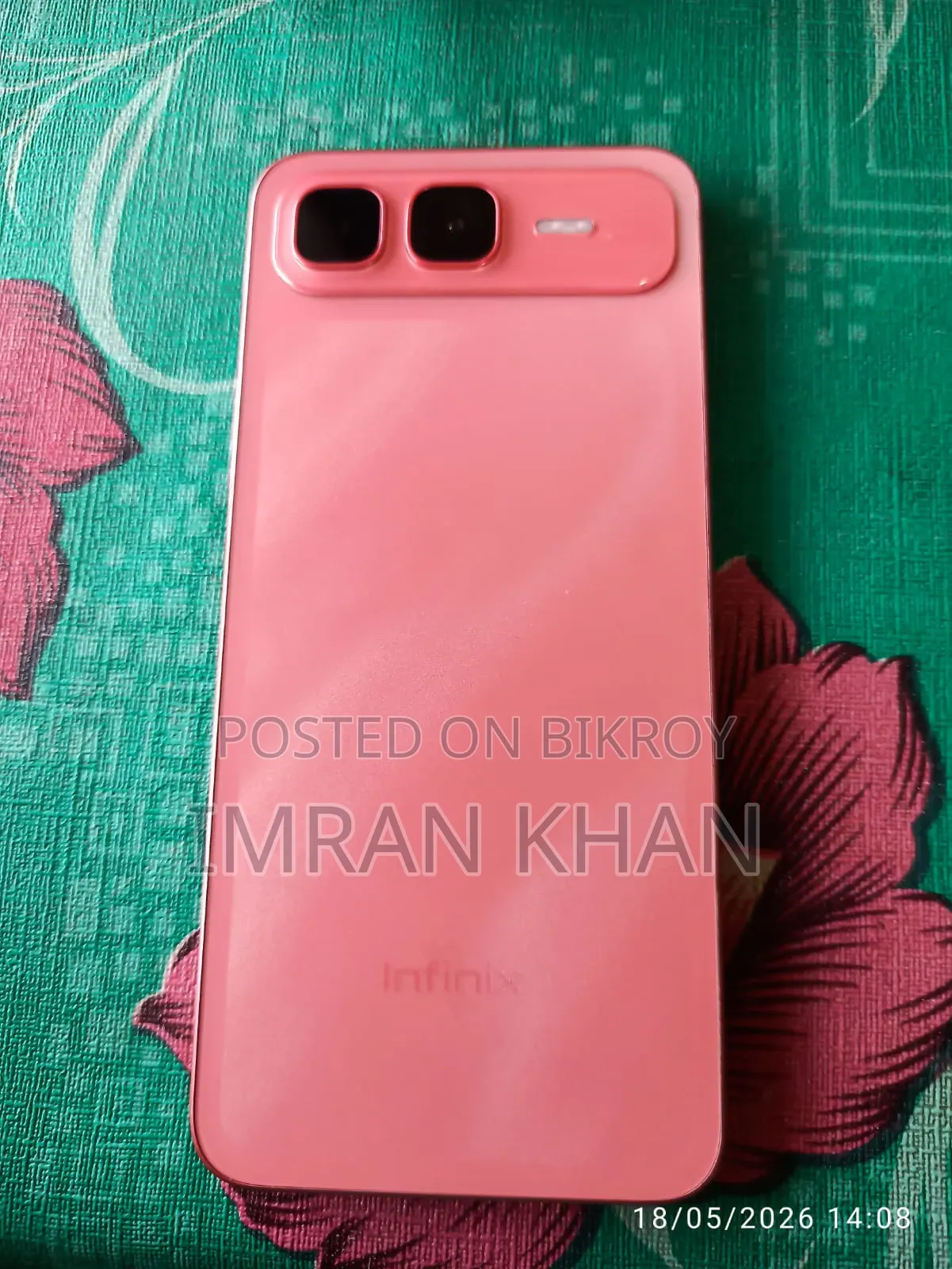 Infinix Smart 10 Plus 128 GB Pink