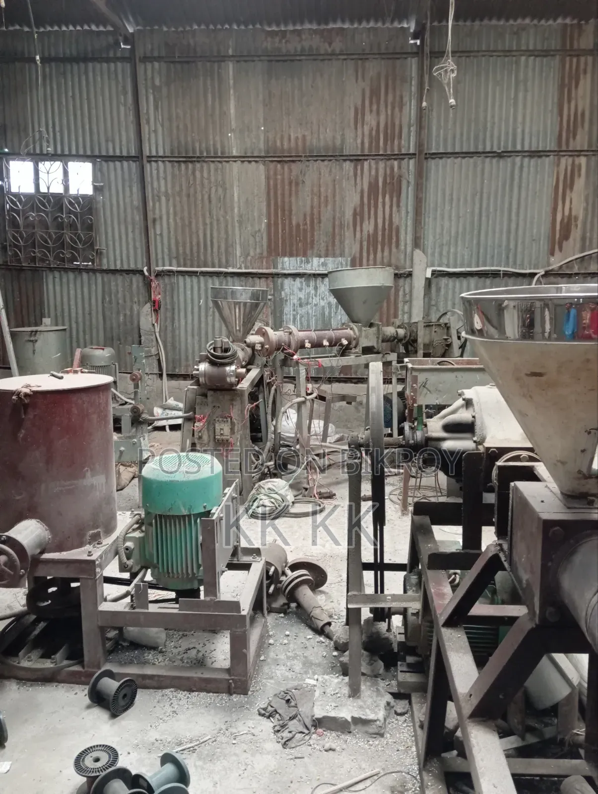 তার তৈরির সরঞ্জাম এবং মেশিনারিজ বিক্রি হবে
