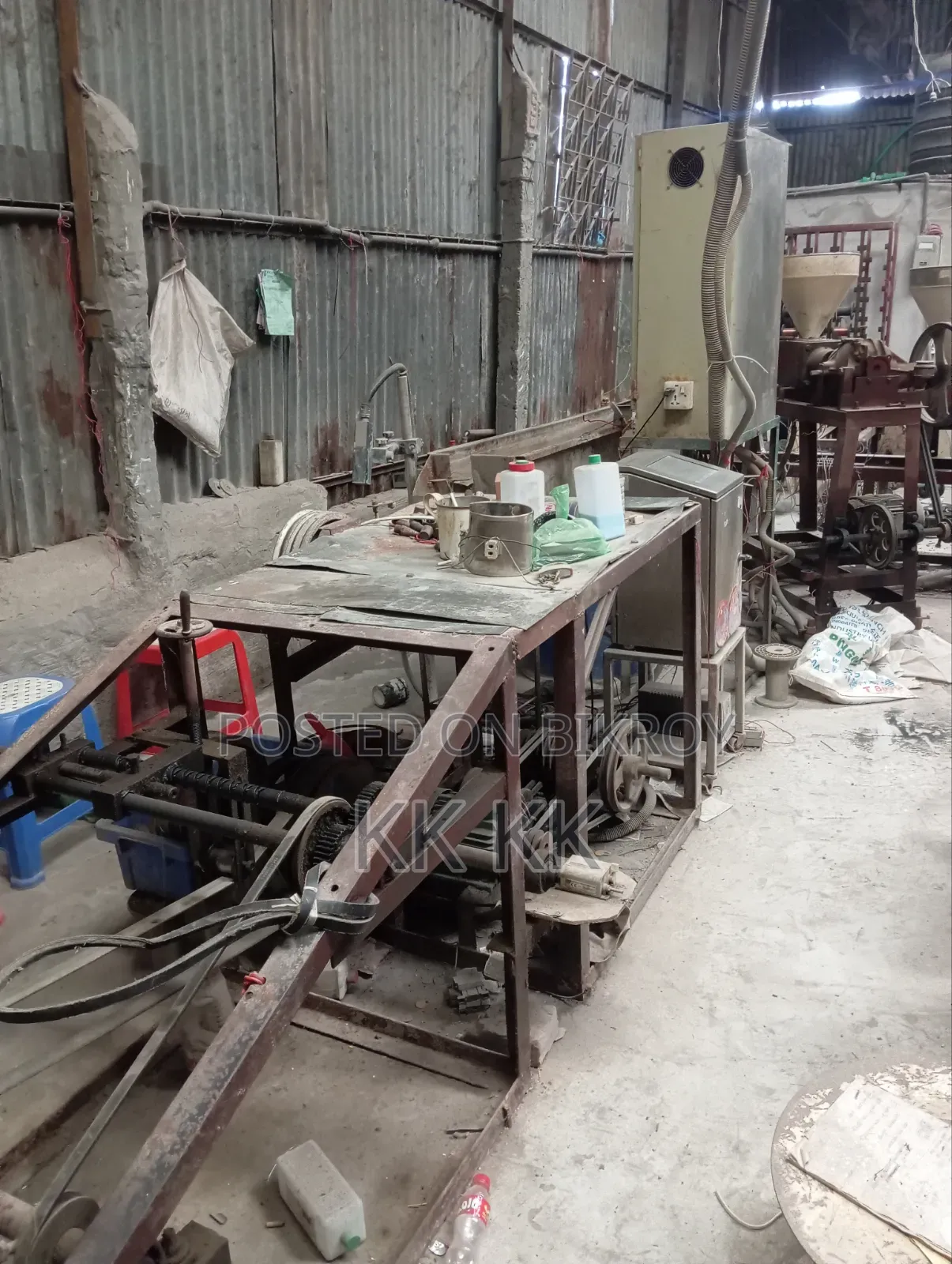 তার তৈরির সরঞ্জাম এবং মেশিনারিজ বিক্রি হবে