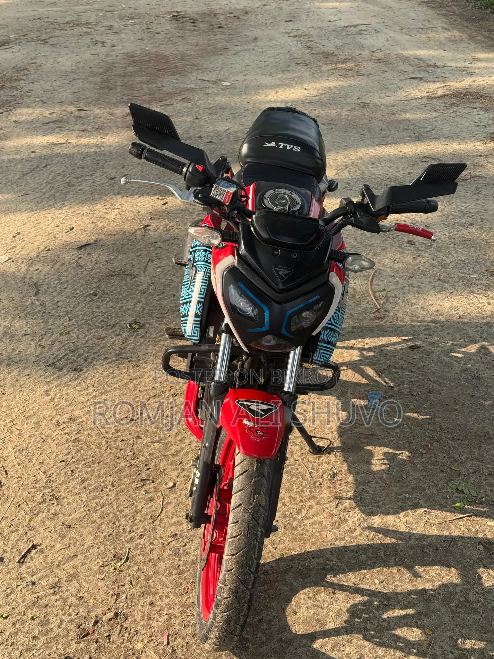 TVS Raider 125 2022 Red
