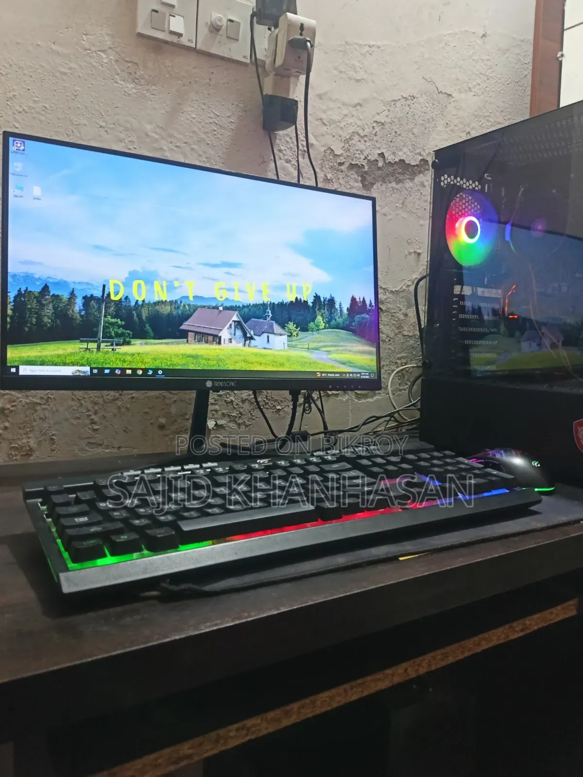 Desktop Computer Gigabyte GB-BNi5HG4-1050TI 8GB AMD Ryzen 5 SSD 256GB