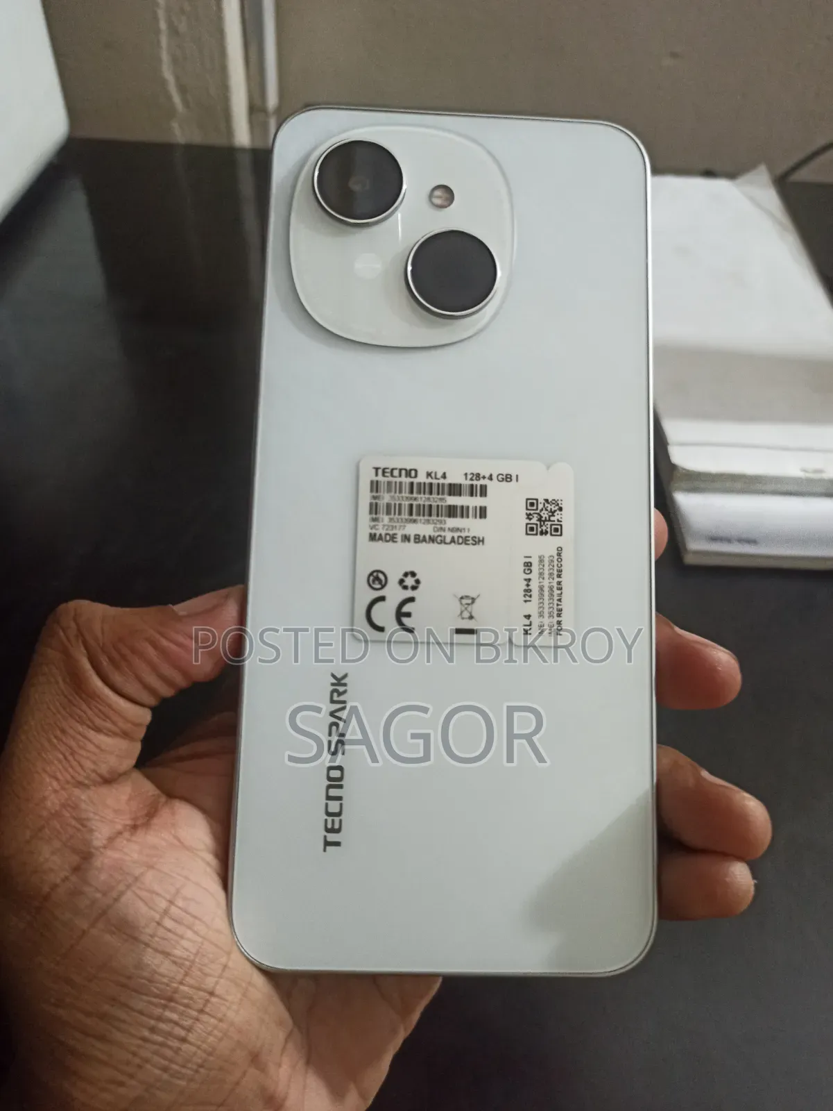 New Tecno Spark Go 64 GB White
