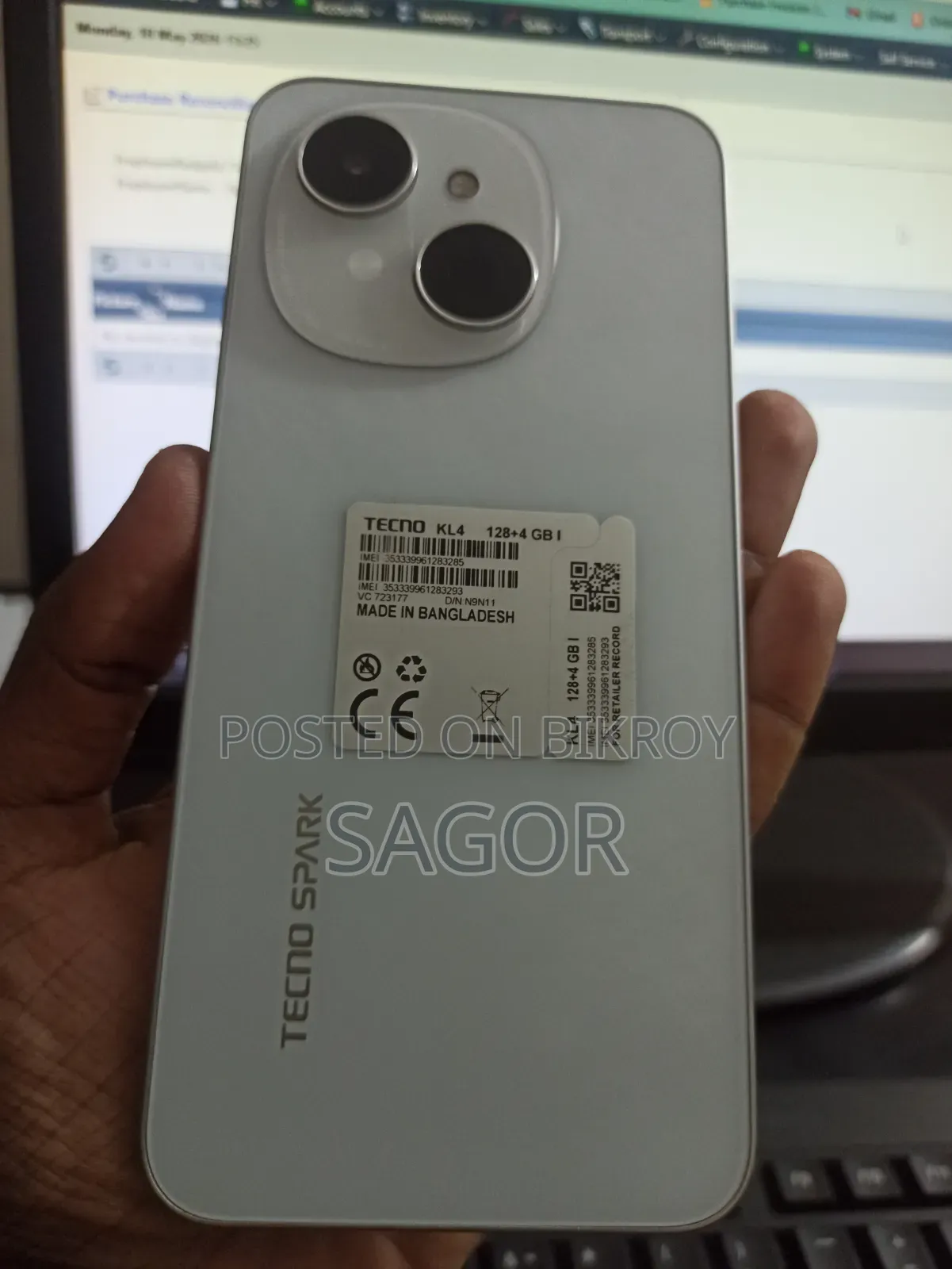 New Tecno Spark Go 64 GB White