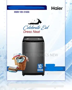 Haier 10 Kg Top Loading Washing Machine (Hwm100-316s6)