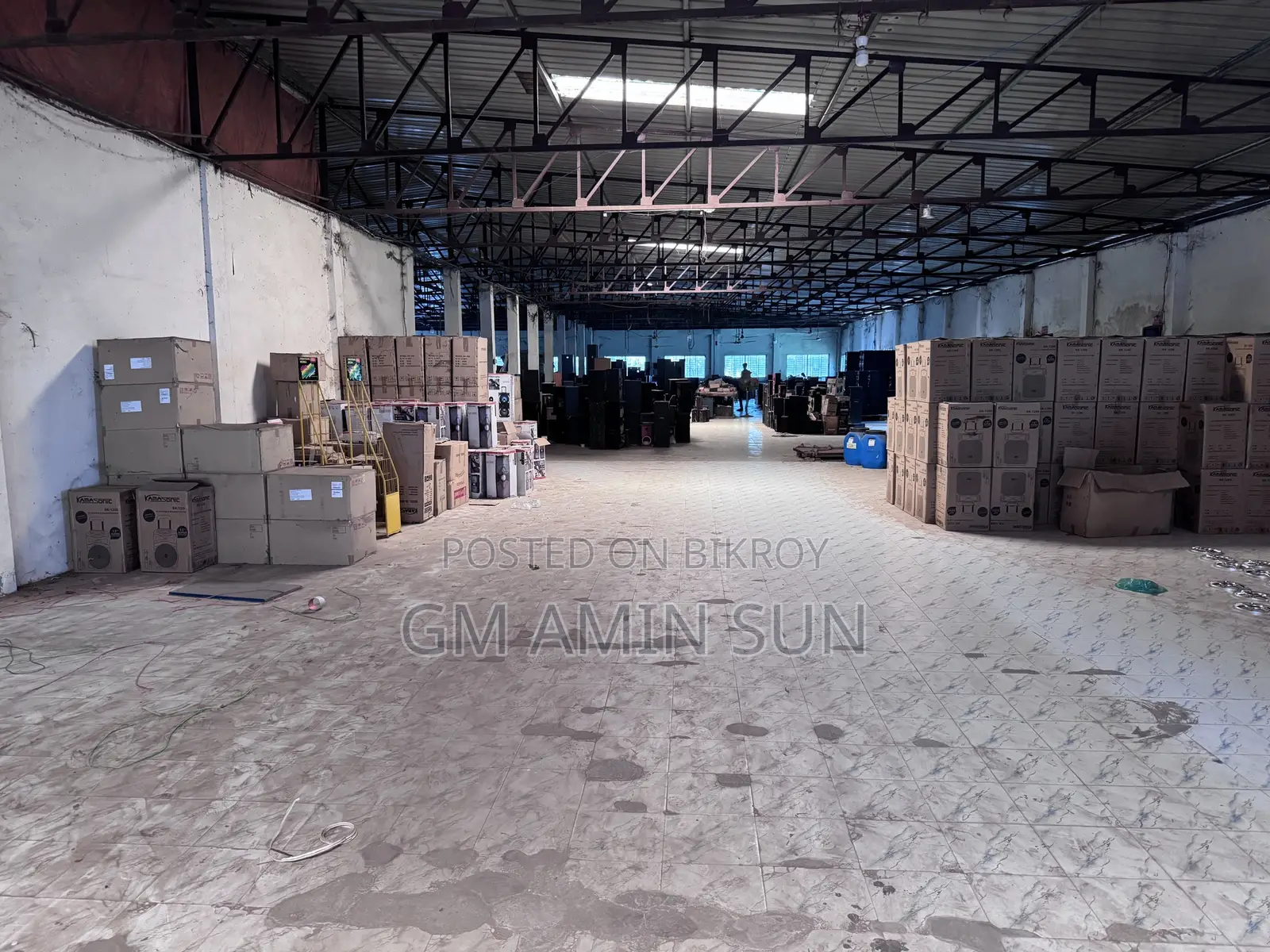 60 Decimal Land With 16,000 SQFT Industrial Shed for Sale in Ashulia.