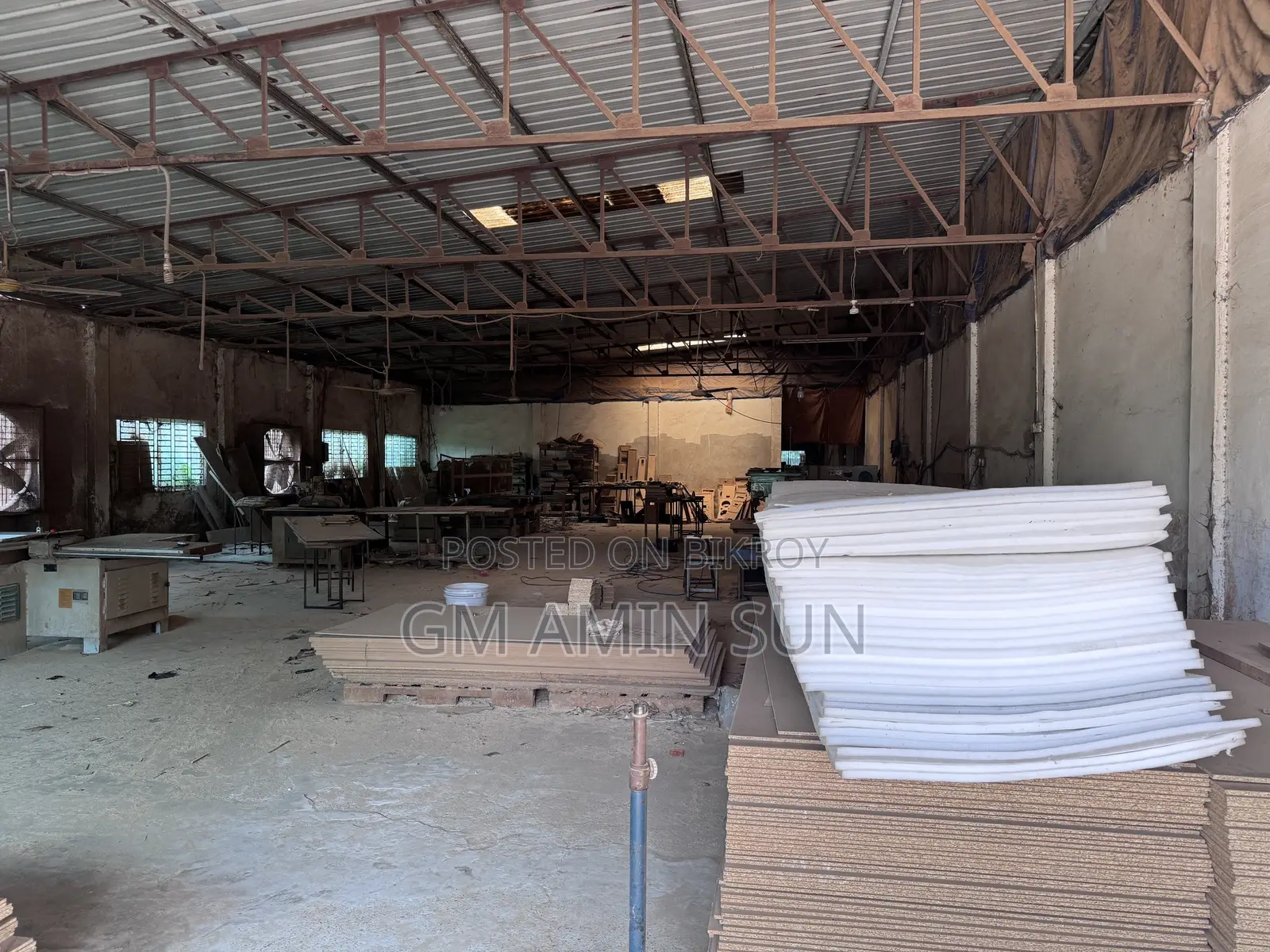 60 Decimal Land With 16,000 SQFT Industrial Shed for Sale in Ashulia.