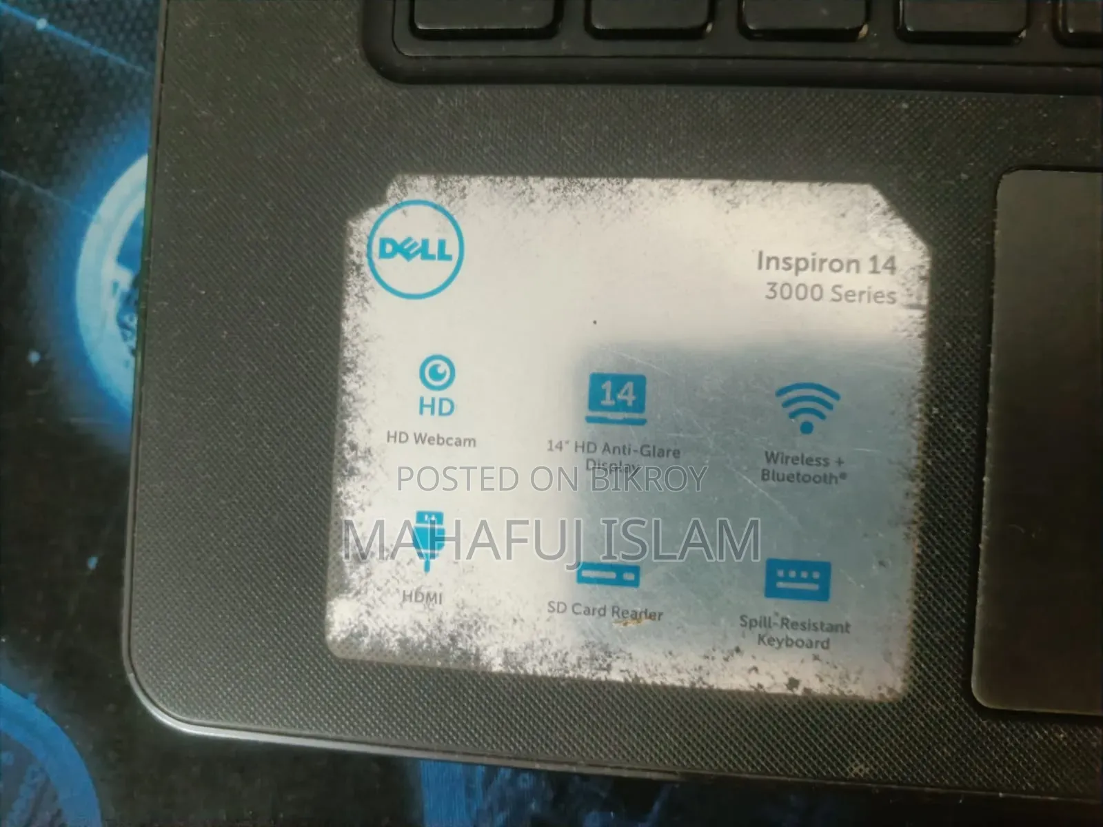 Laptop Dell Inspiron 14 6GB Intel Core I3 SSD 128GB