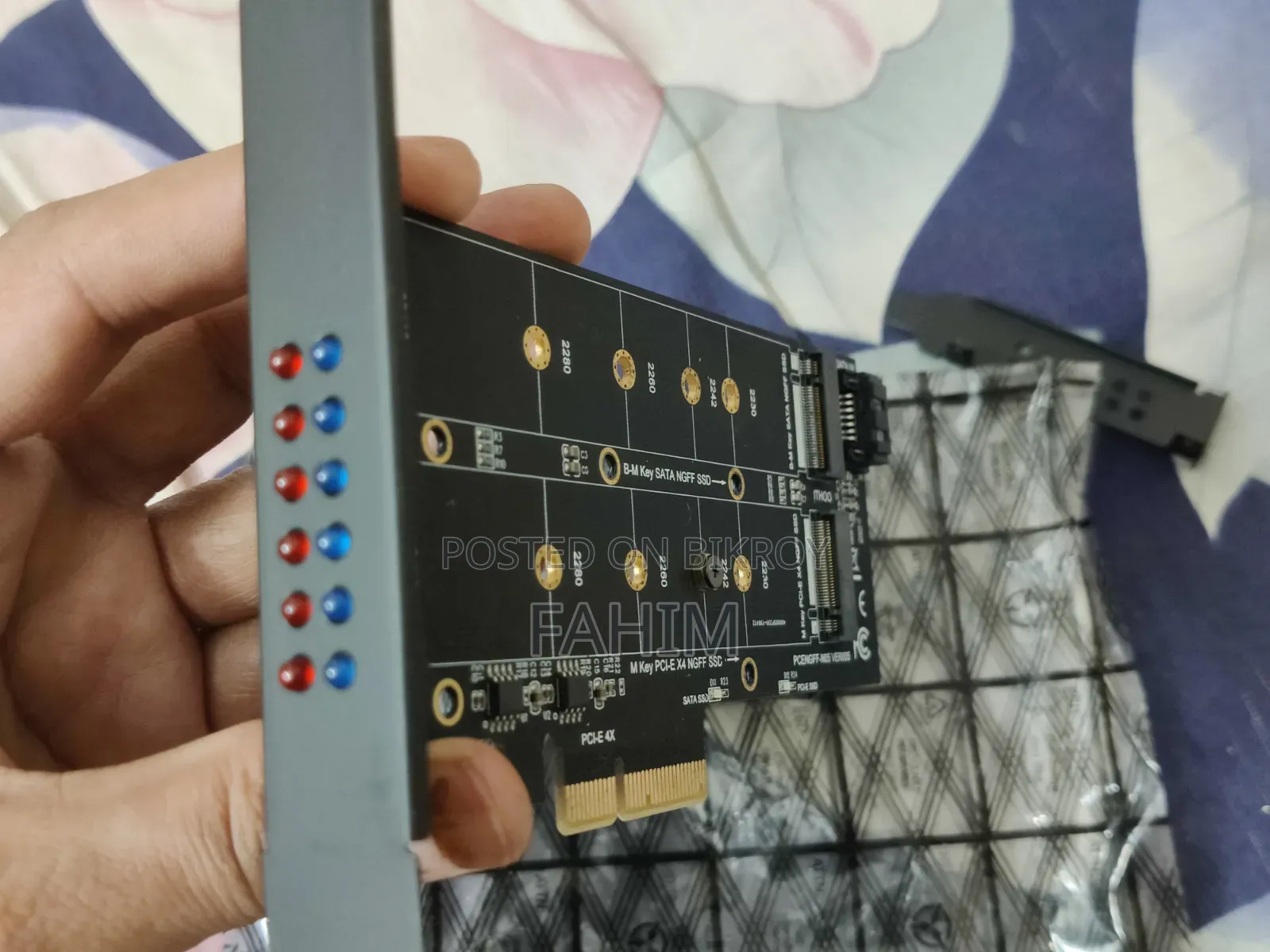 Adapter B-m Key Sata M Key Pci-e