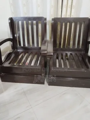 কাঠের সোফা
