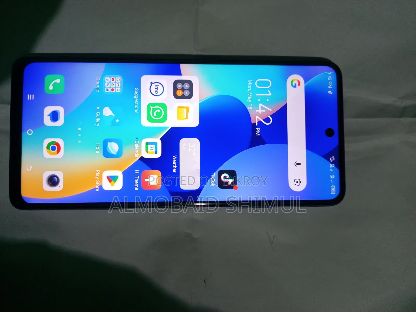 New Tecno Spark 10 Pro 128 GB Blue