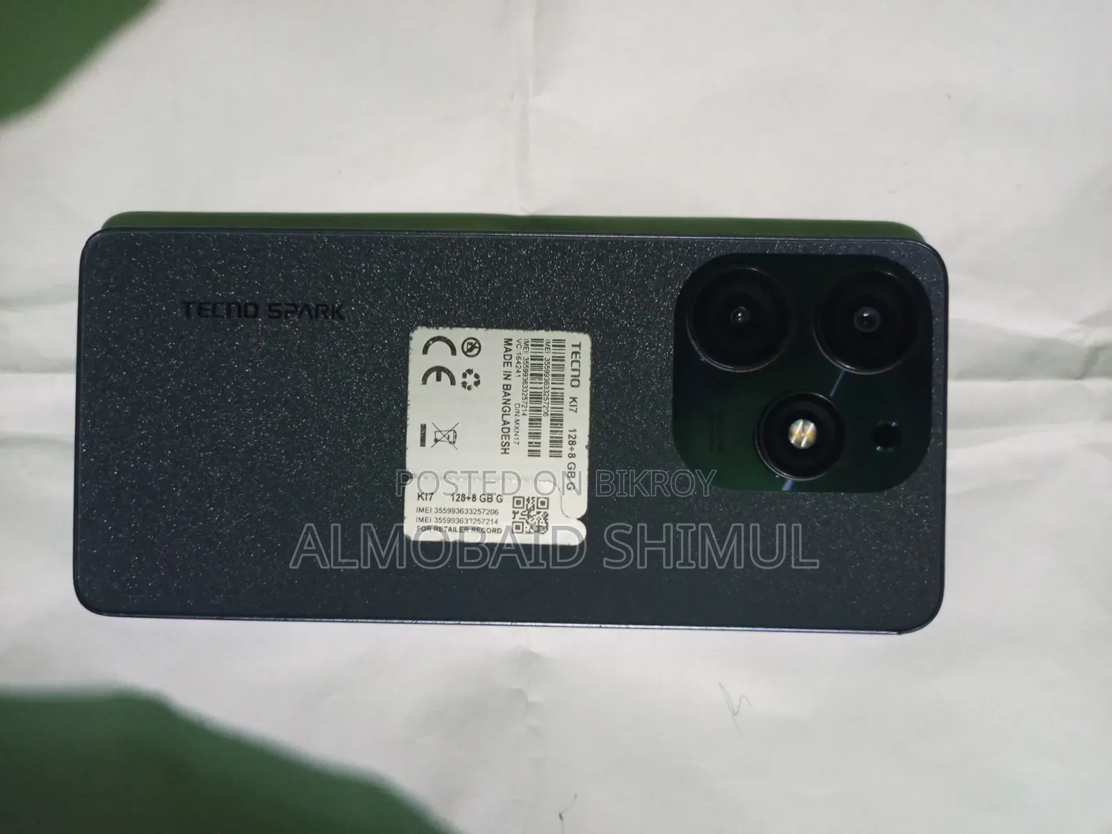 New Tecno Spark 10 Pro 128 GB Blue