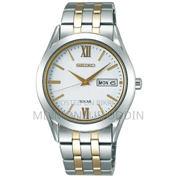 Seiko V158-0ba0 Solar Quartz