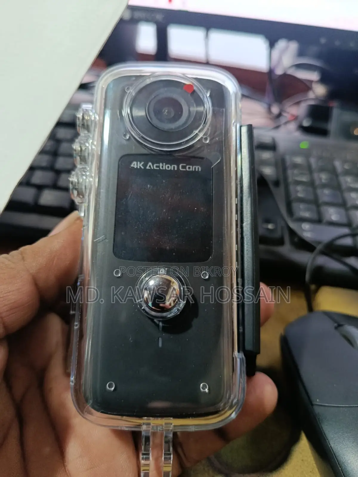 Blisbond Pro3 Portable Dual-Screen Action Camera