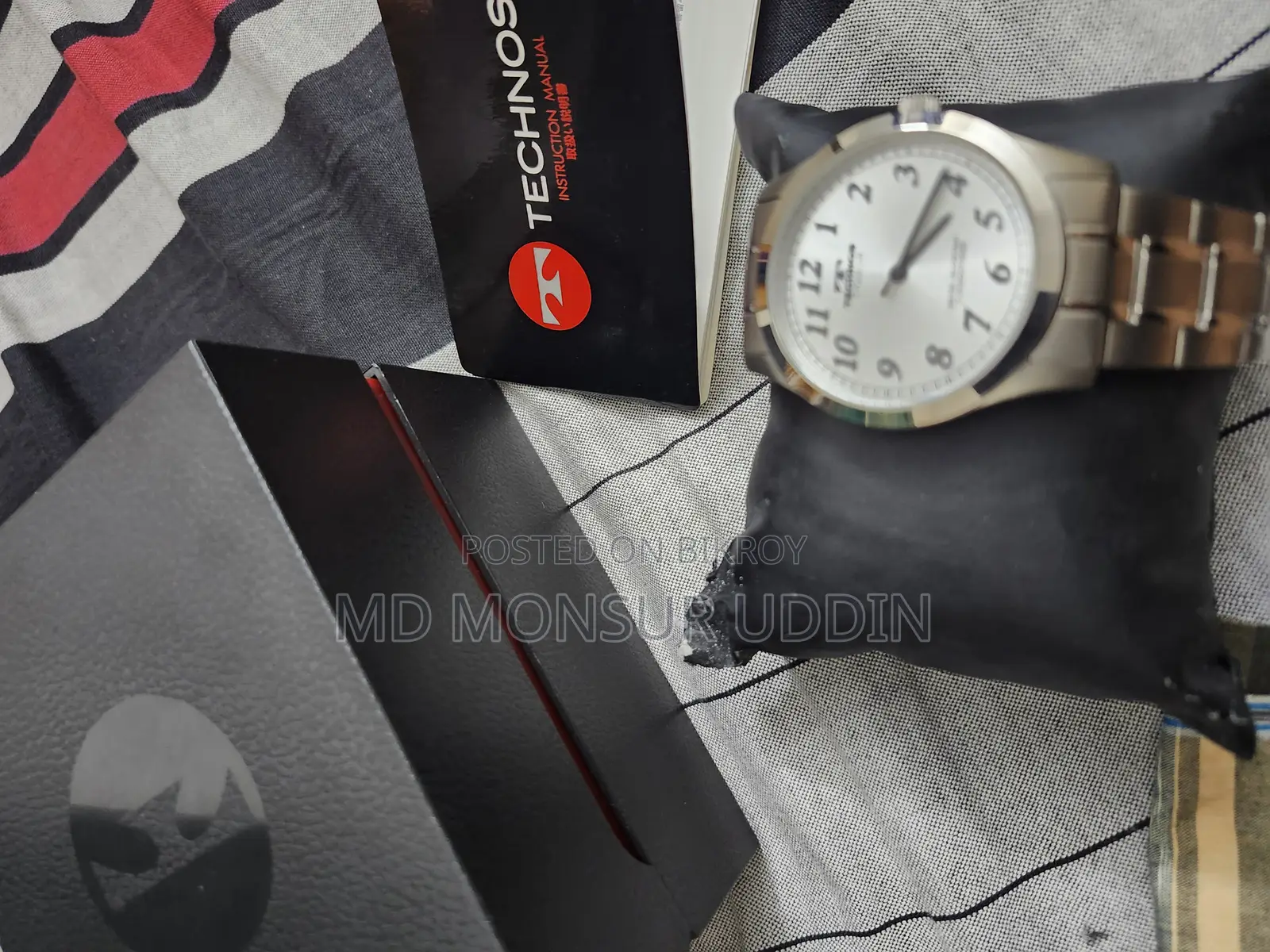 Technos Tsm905is Men's Silver Wristwatch