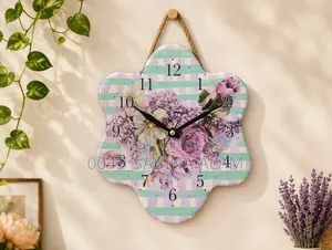Handmade Clay Wall Clock