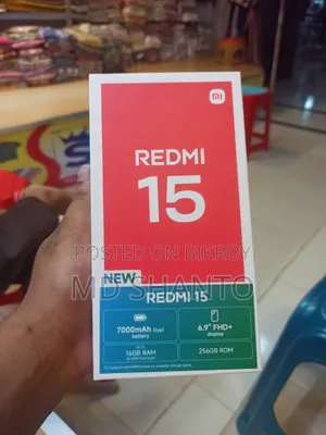 New Xiaomi Redmi 15 256 GB Gray