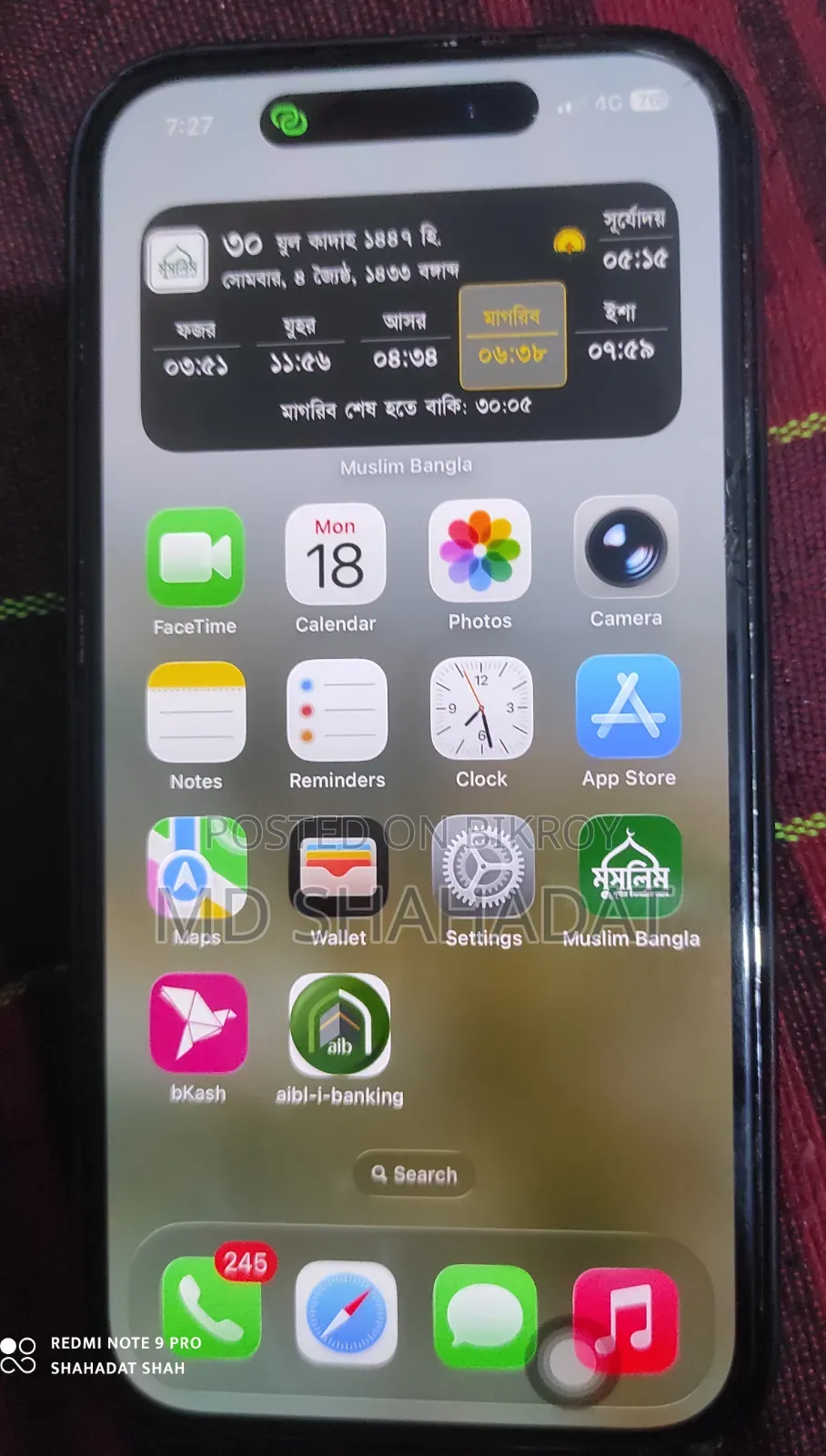 Apple iPhone 14 Pro 256 GB Black