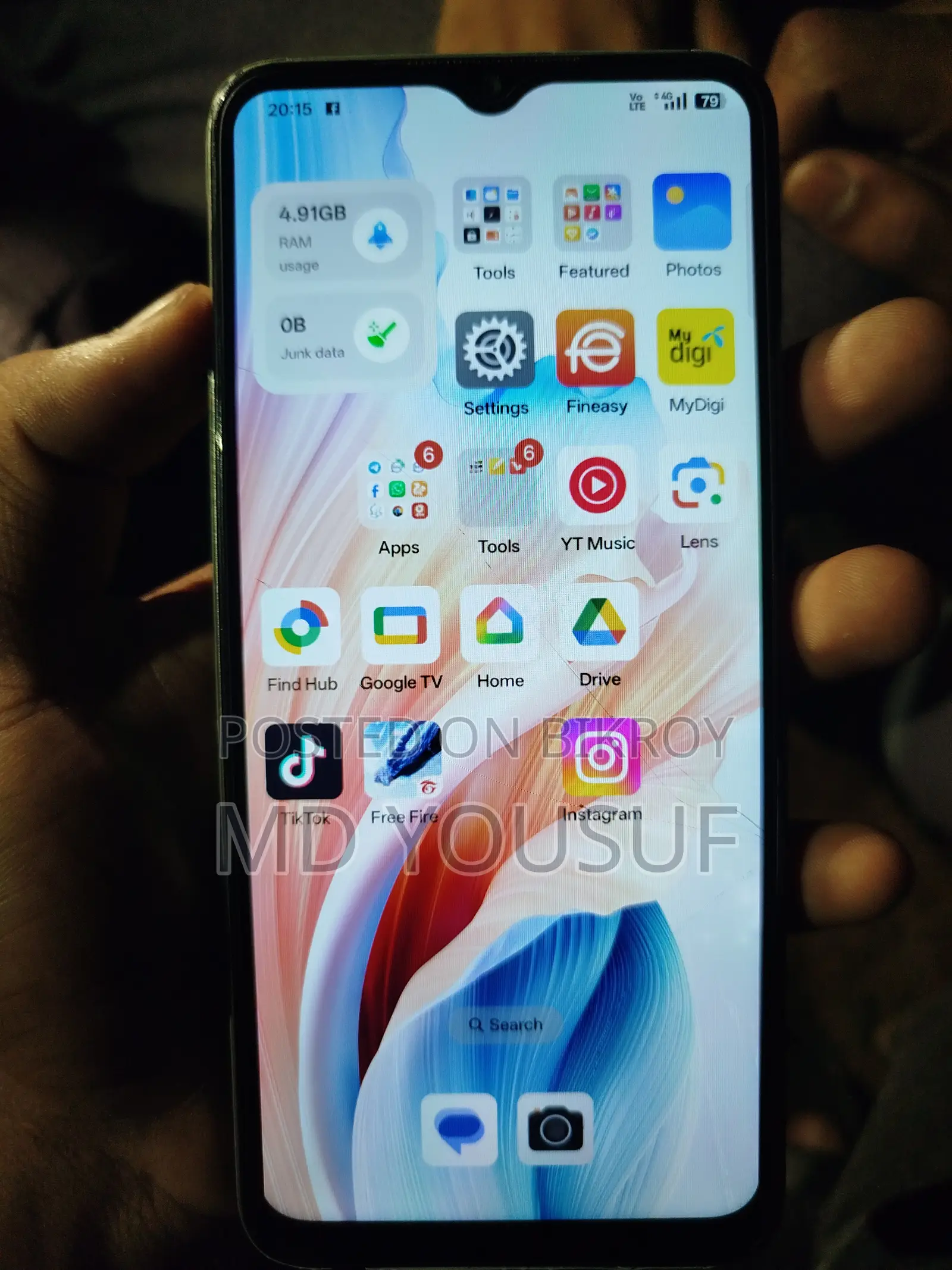 Oppo A38 128 GB Rose Gold