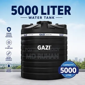 Long-Lasting 5000 Liter Water Tank