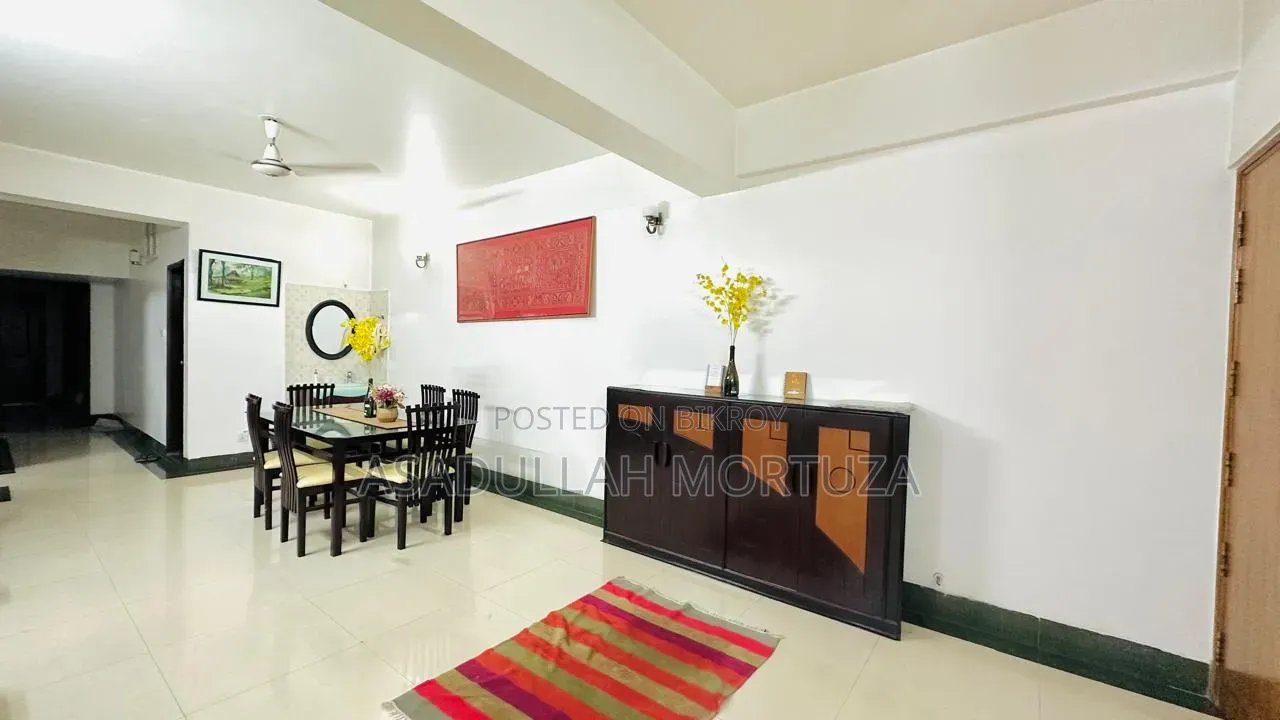 Furnished 3 Bedroom Apartment in Mirpur for Rent