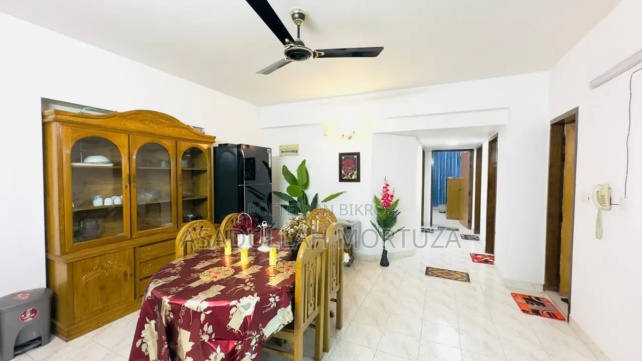 Furnished 3 Bedroom Apartment in Dhanmondi for Rent