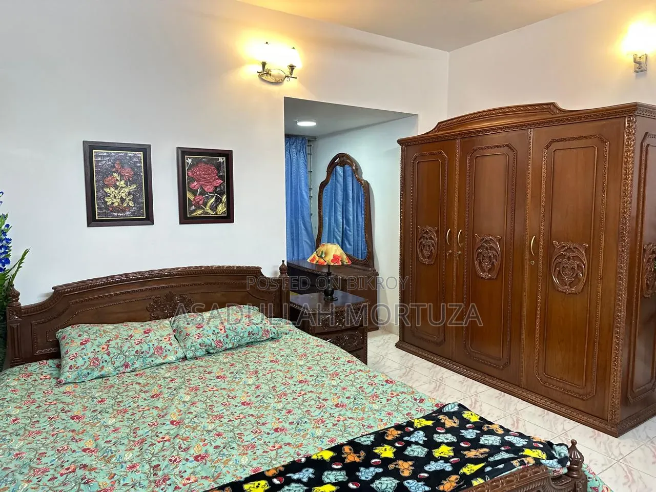 Furnished 3 Bedroom Apartment in Dhanmondi for Rent