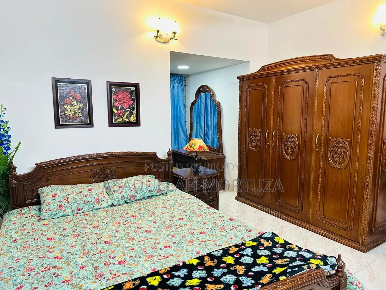 Furnished 3 Bedroom Apartment in Dhanmondi for Rent