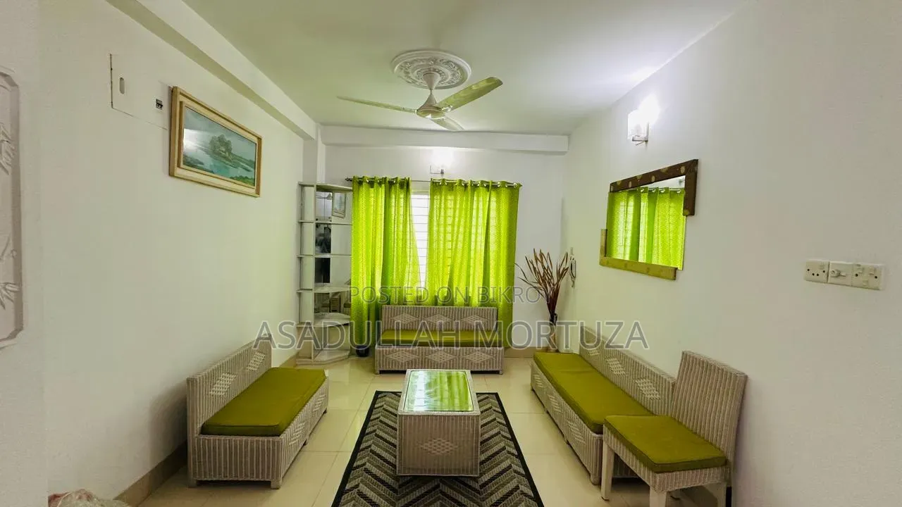 বসুন্ধরায় ২ বেডরুমের সজ্জিত অ্যাপার্টমেন্ট ভাড়ার জন্য