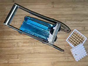 Stainless Steel French Fry Cutter - 2 Blades (Like New)